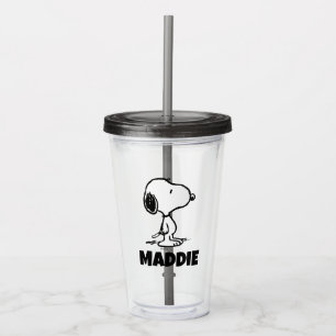 Verre En Acrylique cacahuètes Snoopy