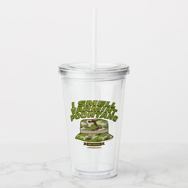 Verre En Acrylique Caddyshack | Varmint Poontang (Devant)