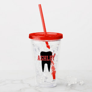 Verre En Acrylique Cadeaux d'adjoint hygiéniste dentaire personnalis