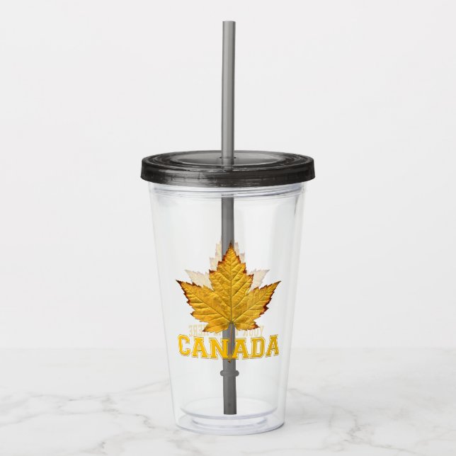 Verre En Acrylique Cadeaux de Varsity Canada personnalisés (Devant)