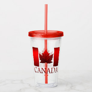 Verre En Acrylique Cadeaux du Canada personnalisés par culbuteur de