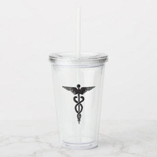 Verre En Acrylique Caduceus