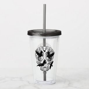 Verre En Acrylique Calaveras décoratives Halloween