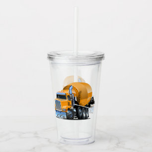 Verre En Acrylique Camion de dessin