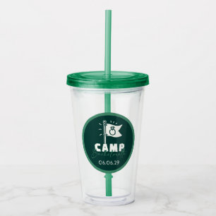 Verre En Acrylique Camp Enterrement de Vie de Jeune Fille