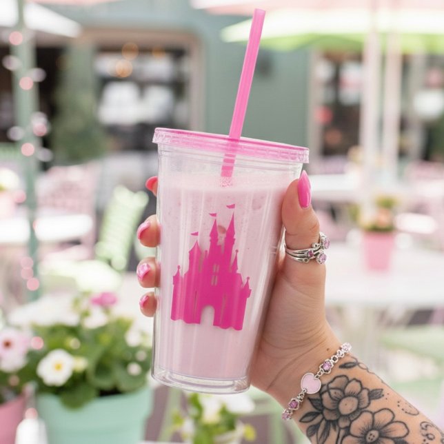 Verre En Acrylique Castle Acrylic Tumbler (Créateur téléchargé)