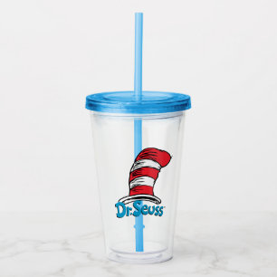 Verre En Acrylique Chapeau du Dr. Seuss Logo