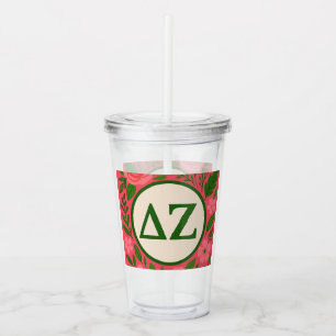 Verre En Acrylique Chi Omega