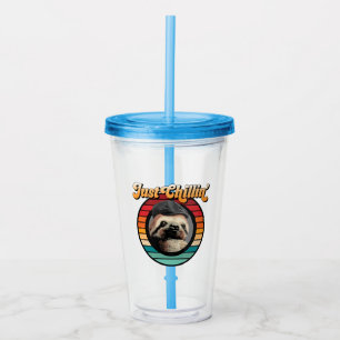 Verre En Acrylique Chillin’ Sloth