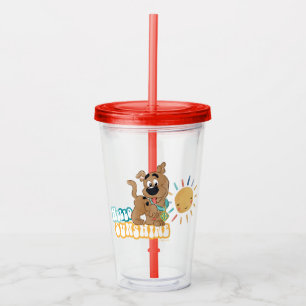 Verre En Acrylique Chiot Scooby-Doo "Bonjour soleil"