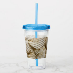 Verre En Acrylique Chips de pommes de terre