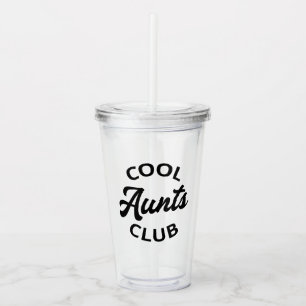 Verre En Acrylique Club des Aunts cool I