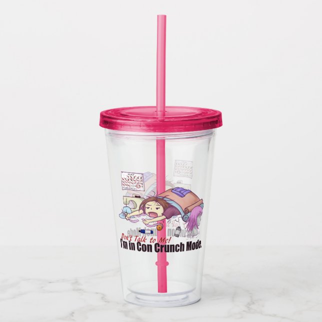 Verre En Acrylique Con Crunch (Devant)