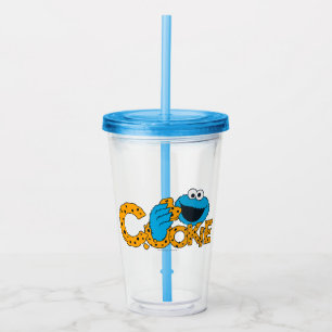 Verre En Acrylique Cookie Monster Cookie !