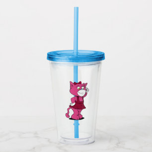 Verre En Acrylique Coupe Boomi Cats