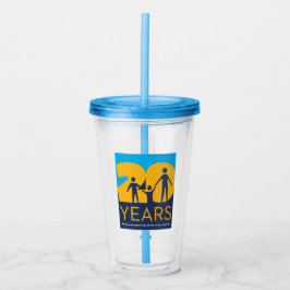 Verre En Acrylique Coupe du 20e anniversaire de DCF