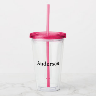 Verre En Acrylique Créez votre propre 16oz clair