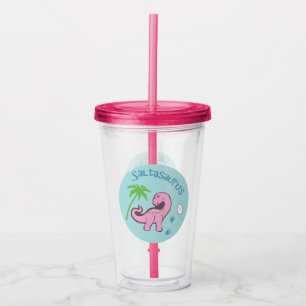 Verre En Acrylique Cute Saltasaurus
