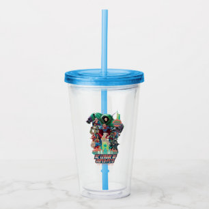 Verre En Acrylique DC League of Super-Pets à la bataille pour Metrop