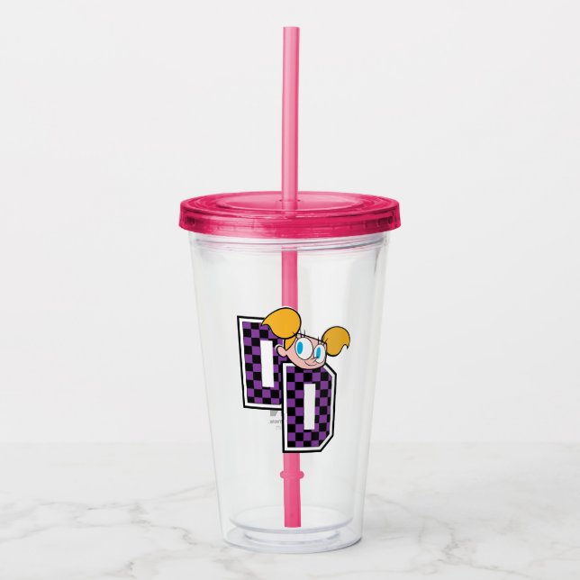 Verre En Acrylique Dee Dee Athletic Letters Graphic (Devant)