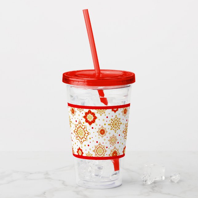 Verre En Acrylique Design moderne rétro du milieu du siècle (Devant glace)