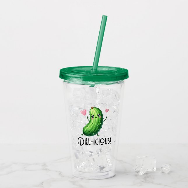 Verre En Acrylique Dill-icous (Dos glace)