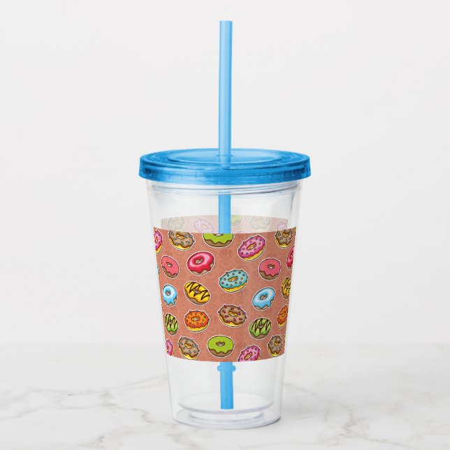 Verre En Acrylique Donuts  (Devant)