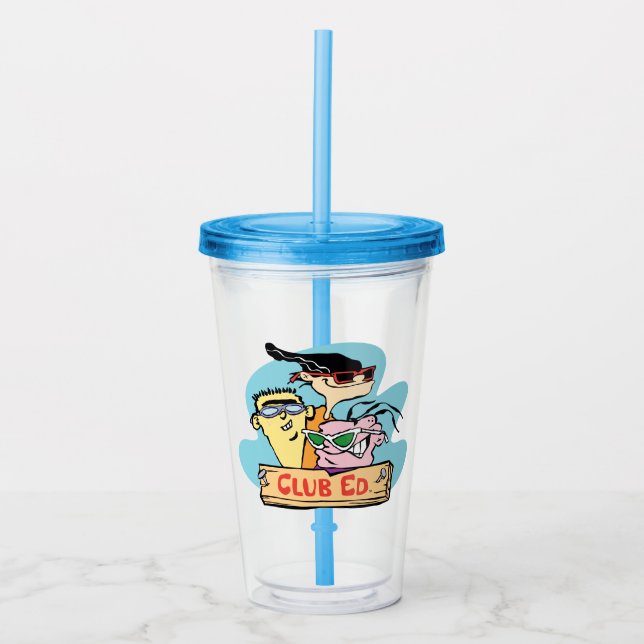 Verre En Acrylique Ed, Edd, n Eddy - Club Ed (Devant)