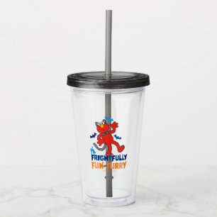 Verre En Acrylique Elmo Amusant et fureur