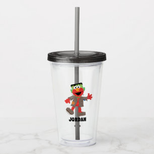 Verre En Acrylique Elmo Costume Frankenstein