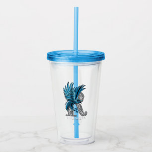 Verre En Acrylique Emblème à hachures RAVENCLAW™