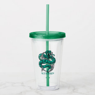 Verre En Acrylique Emblème croisé SLYTHERIN™