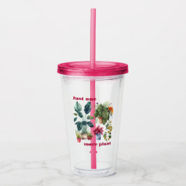 Verre En Acrylique Encore un plante