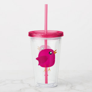 Verre En Acrylique Enfants mignonette birdy