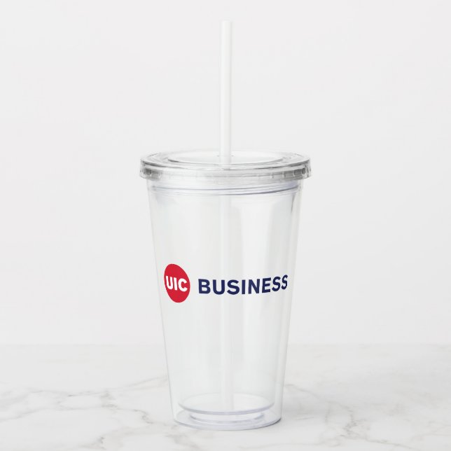 Verre En Acrylique Entreprise UIC  (Devant)