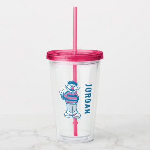 Verre En Acrylique Ernie   U Mad, Bert ?
