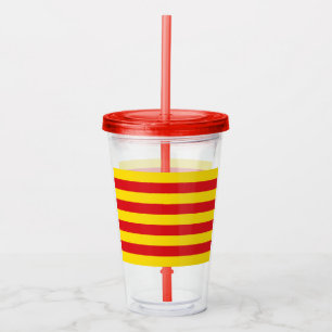Verre En Acrylique Espagne : La Senyera Catalogne