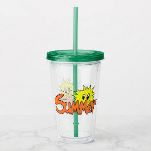 Verre En Acrylique Été