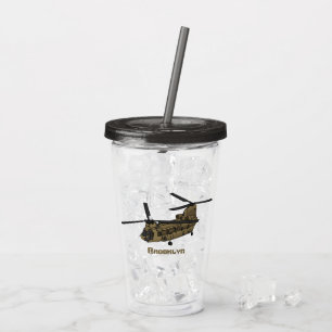 Verre En Acrylique Exemple d'hélicoptère militaire Chinook
