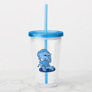 Verre En Acrylique Ferald Feed Coupe Bleue