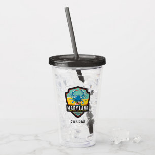 Verre En Acrylique Fierté le Maryland d'état