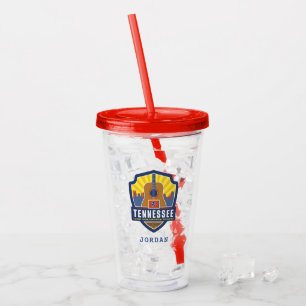 Verre En Acrylique Fierté   Tennessee d'état