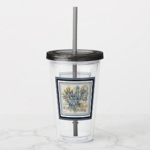 Verre En Acrylique Fleur bureau de création G