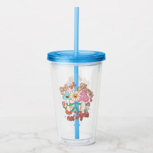 Verre En Acrylique Fleurs de prélèvement, pas combats Champignons e