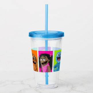 Verre En Acrylique Fluffy Friends
