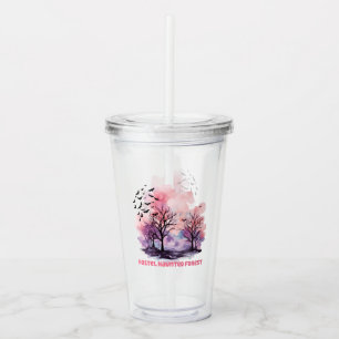 Verre En Acrylique Forêt hôtelière Pastel