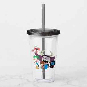 Verre En Acrylique Foster's Home for Imaginary Friends   Bienvenue