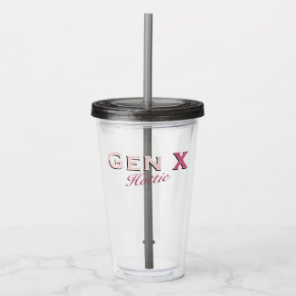 Verre En Acrylique Génération X (Hottie)