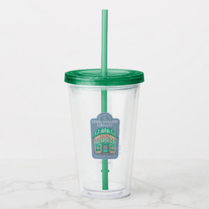 Verre En Acrylique Gilmore Girls   Bibliothèque Stars Hollow