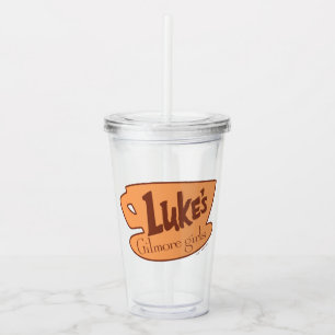 Verre En Acrylique Gilmore Girls   Logo Luke's Diner